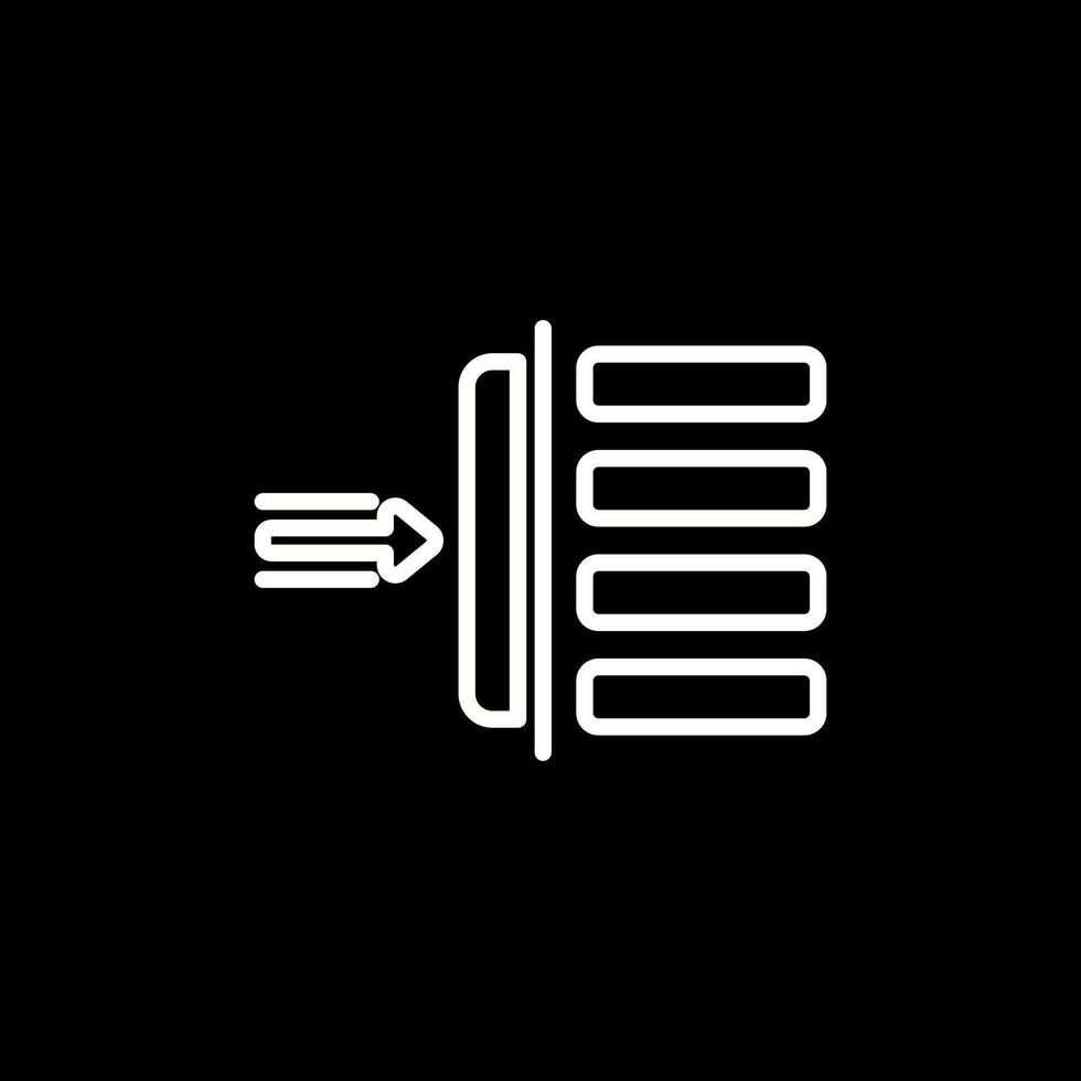 Margin Vector Icon