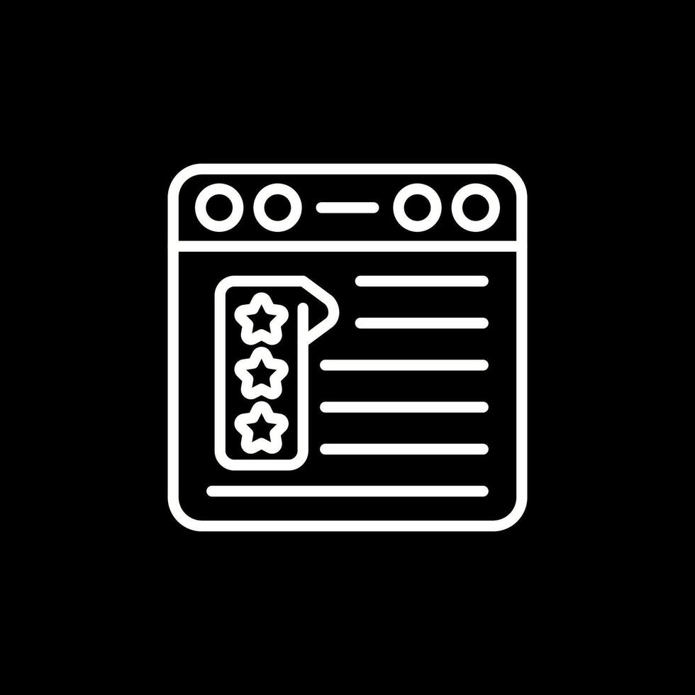 Review Vector Icon