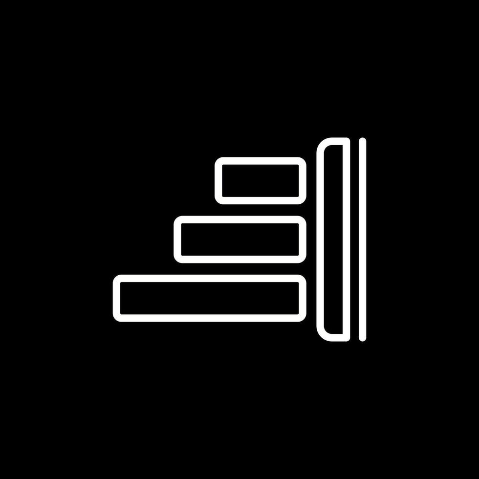 Right Align Vector Icon