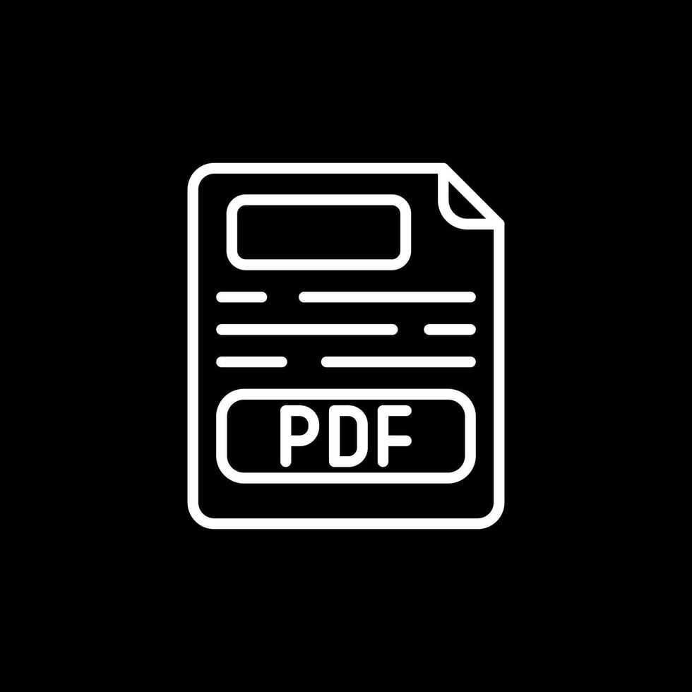 Pdf Vector Icon