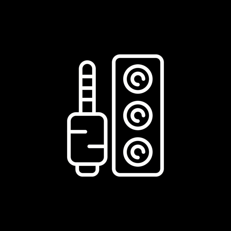 Sound Ports Vector Icon