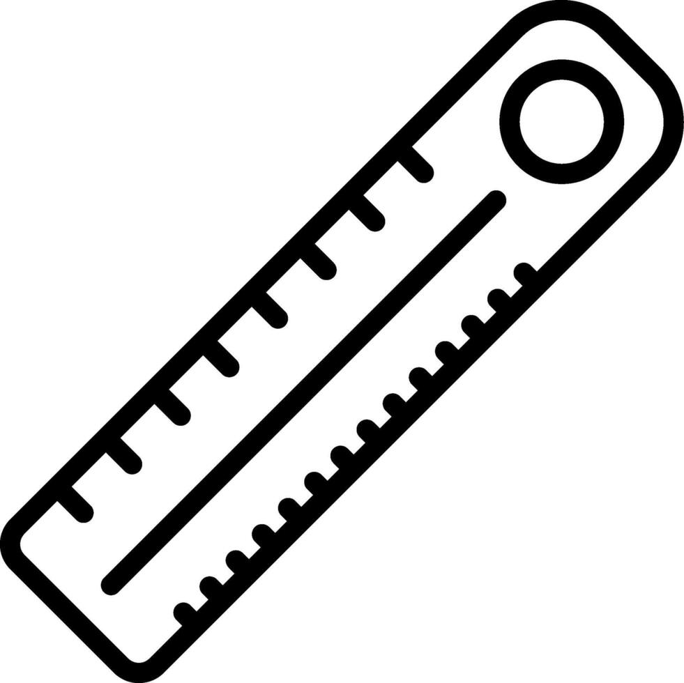 Ruler Vector Icon