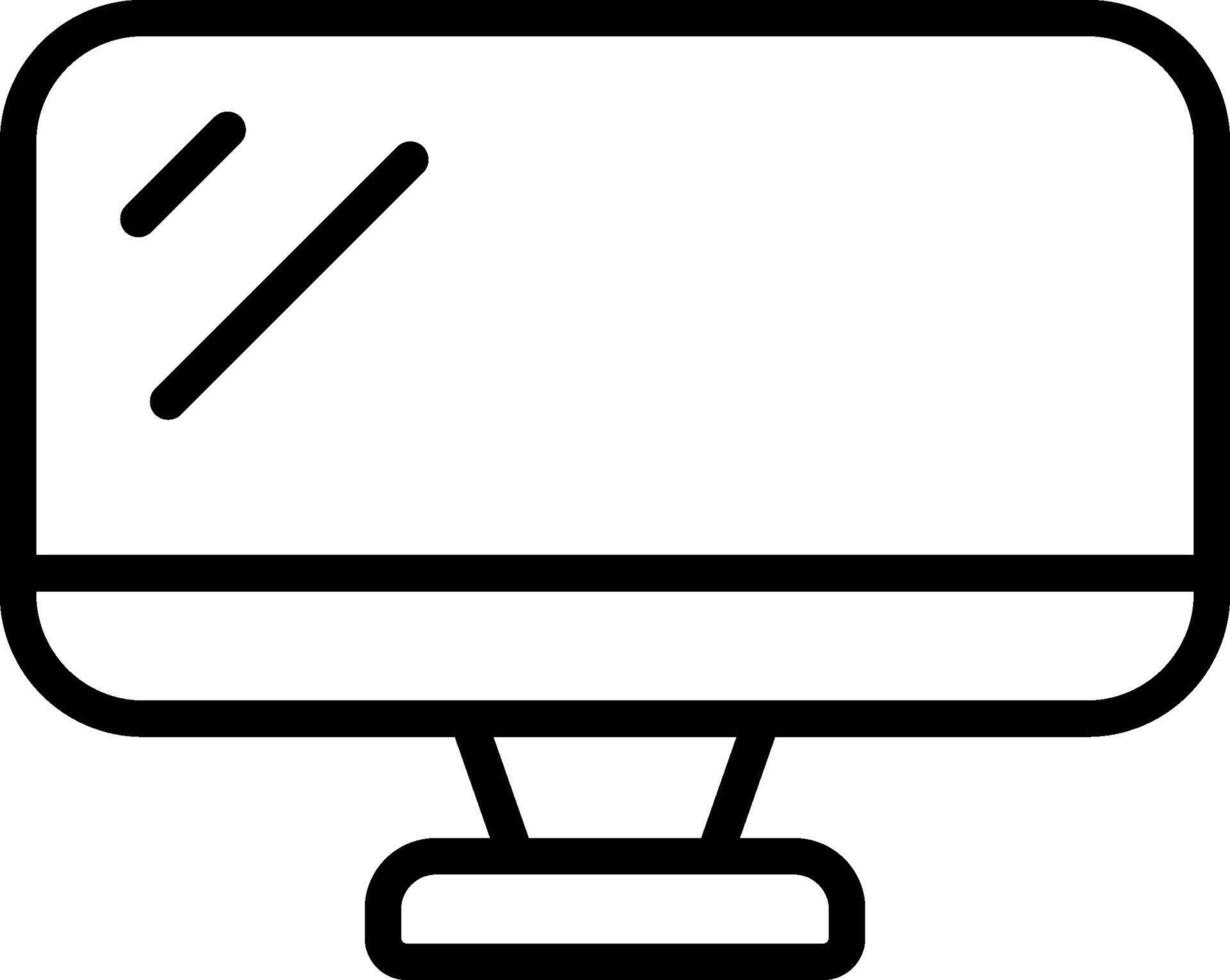 Monitor Vector Icon