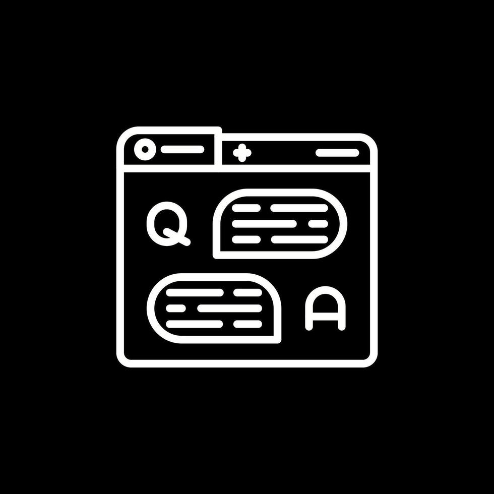 Forum Vector Icon