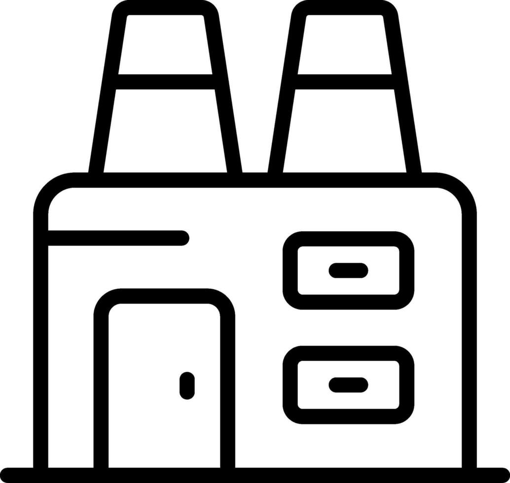 Factory Vector Icon