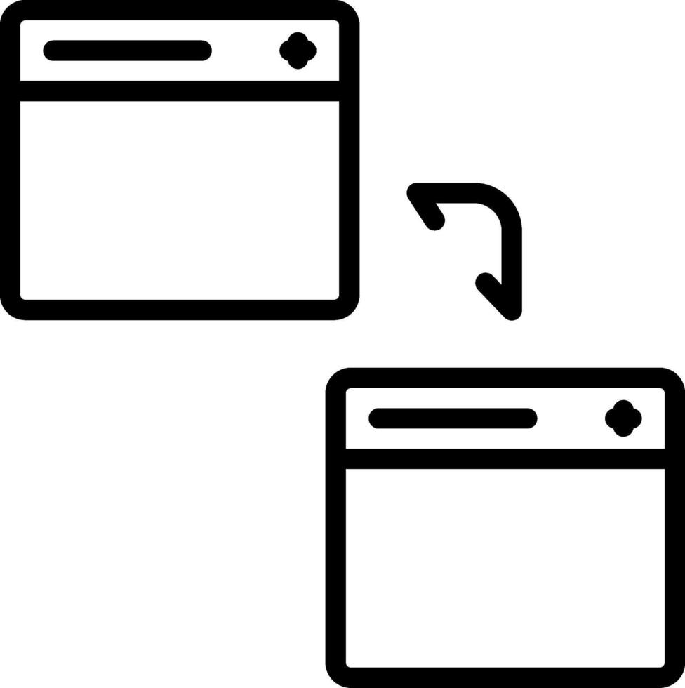 Transfer Vector Icon