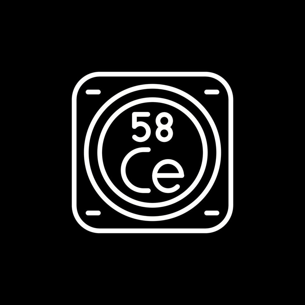 Chemical Element Vector Icon