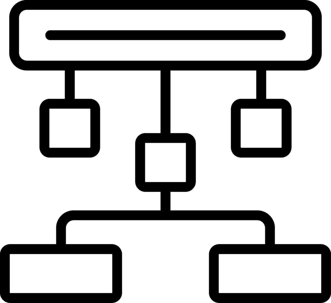 Hierarchy Vector Icon