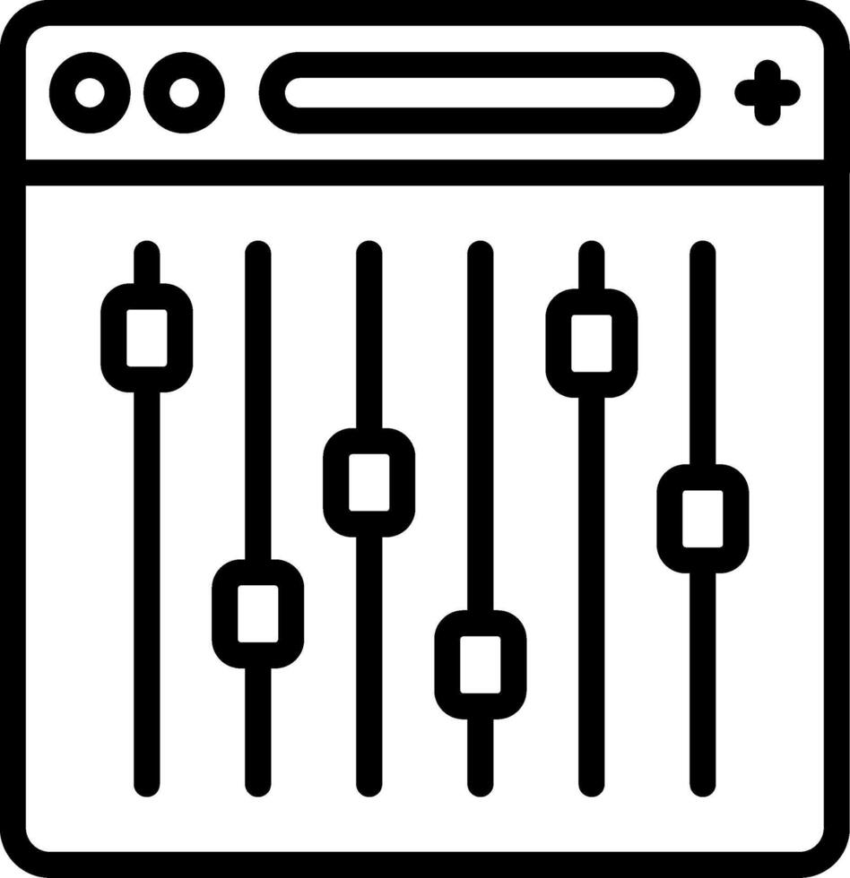 icono de vector de configuración