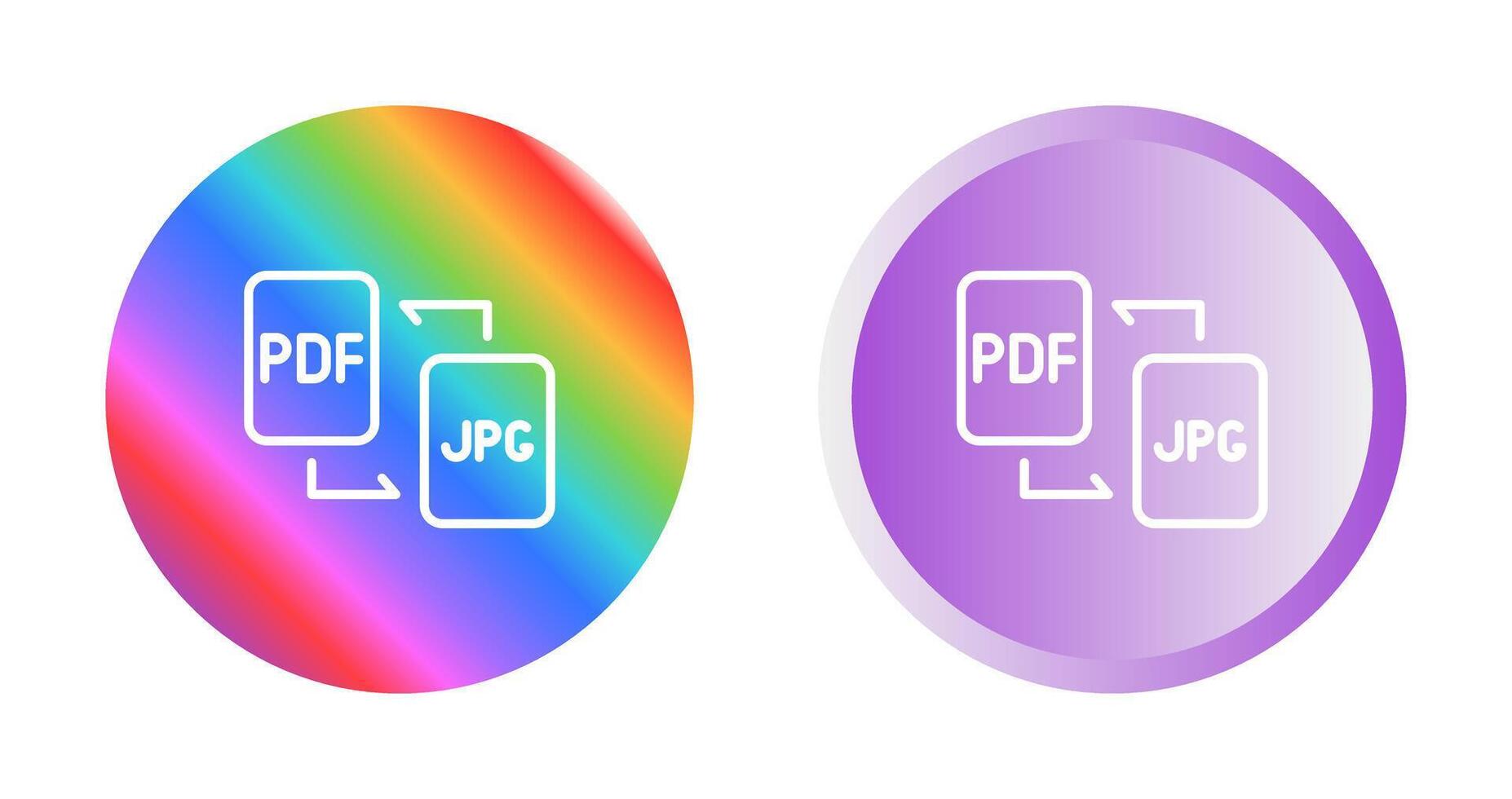 Document Conversion Vector Icon