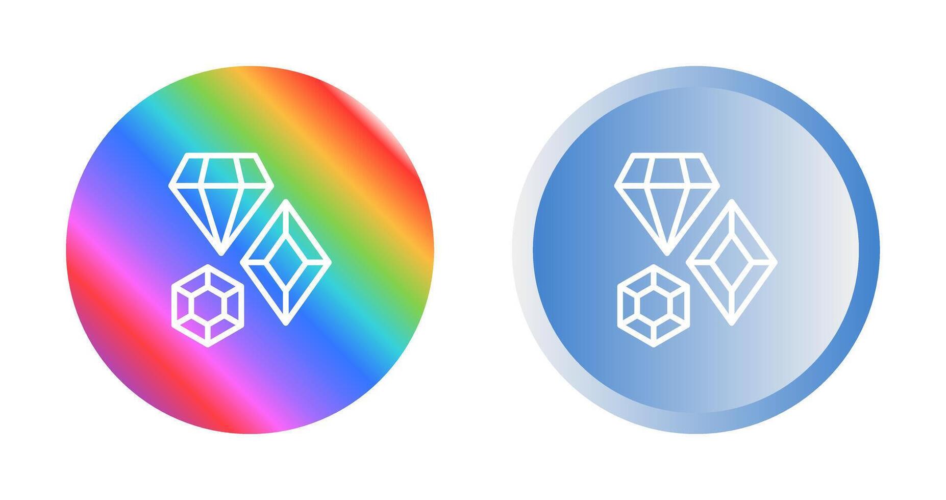 icono de vector de gemas