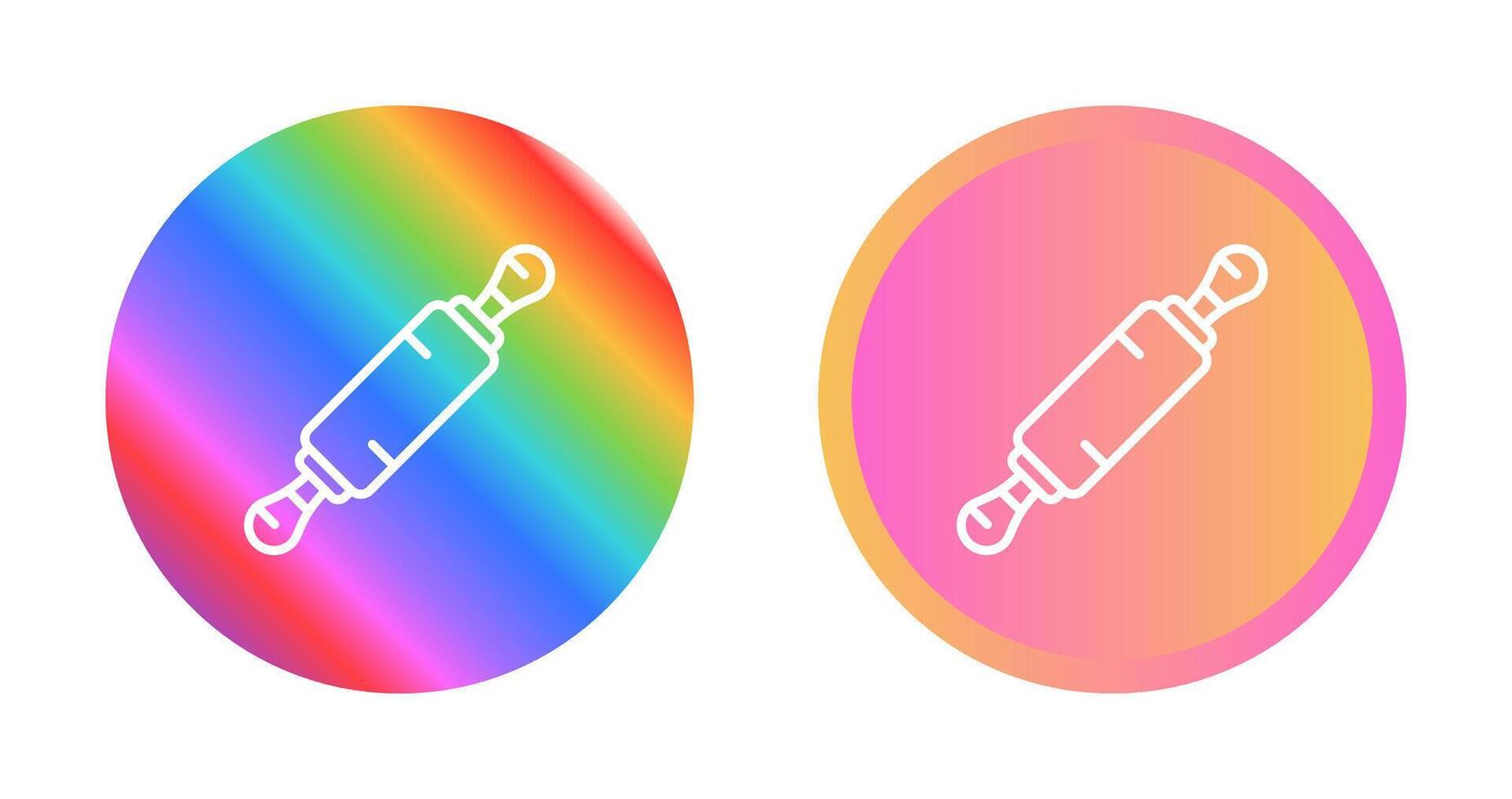 Rolling Pin Vector Icon
