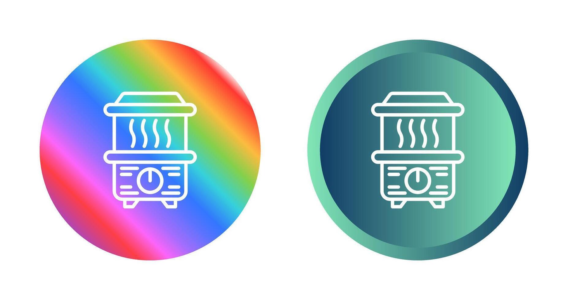 icono de vector de vapor