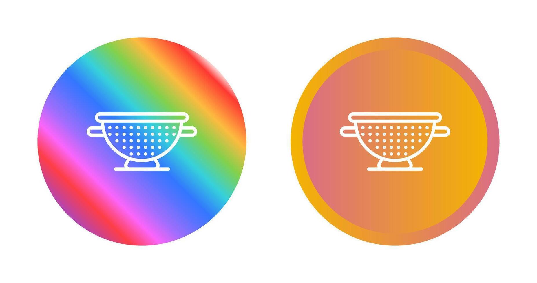 Colander Vector Icon