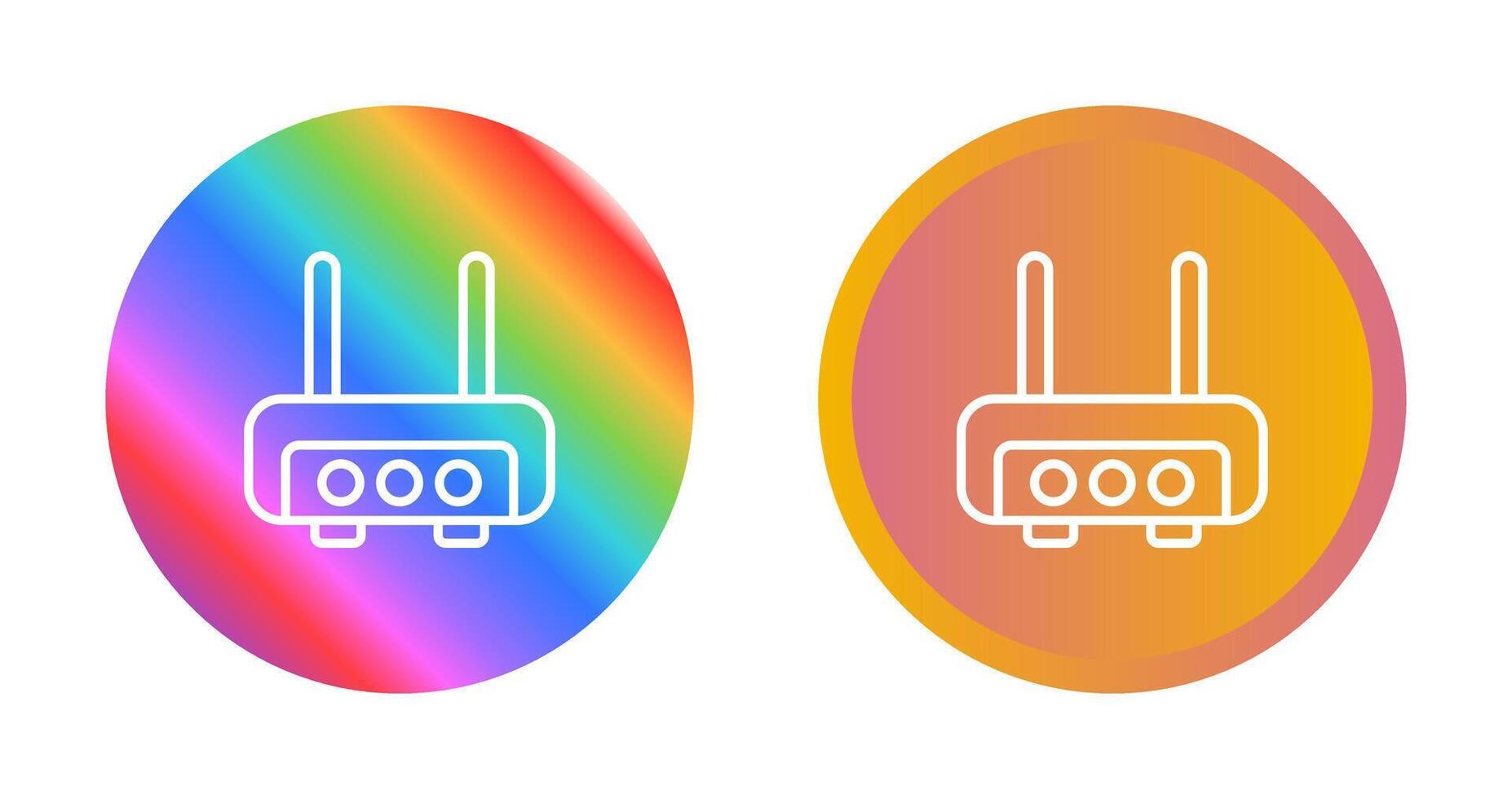Router Vector Icon