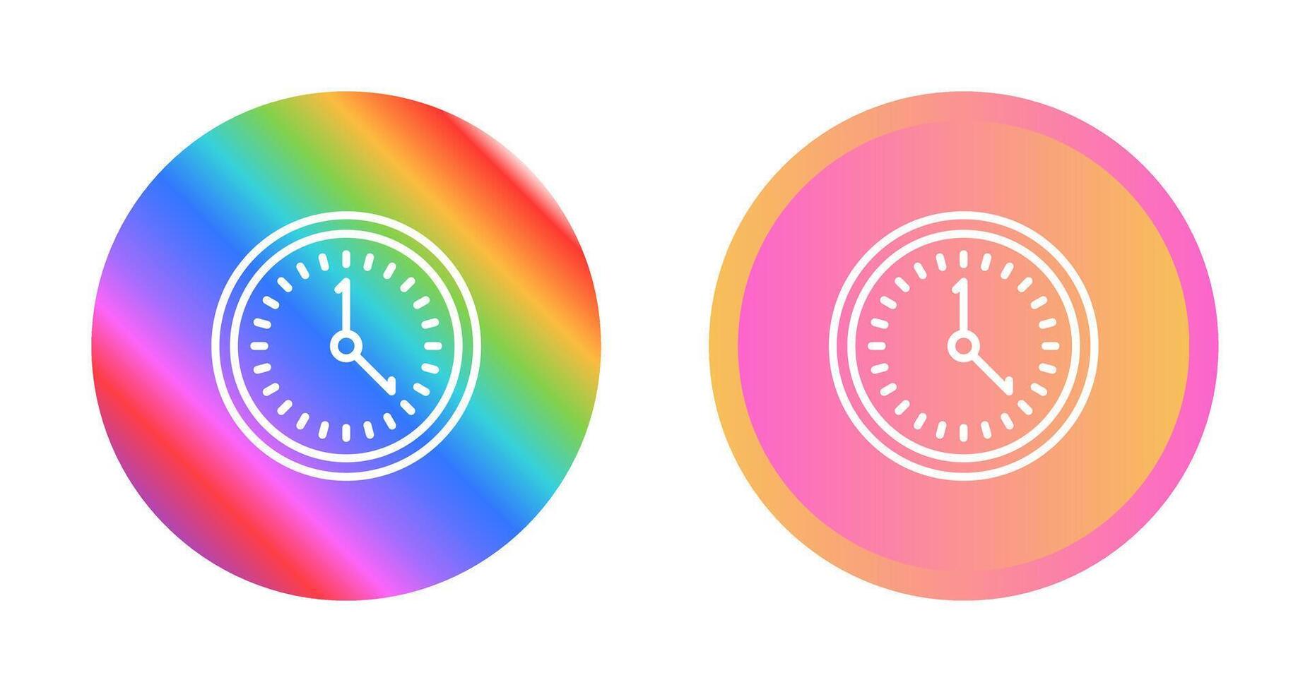 icono de vector de reloj