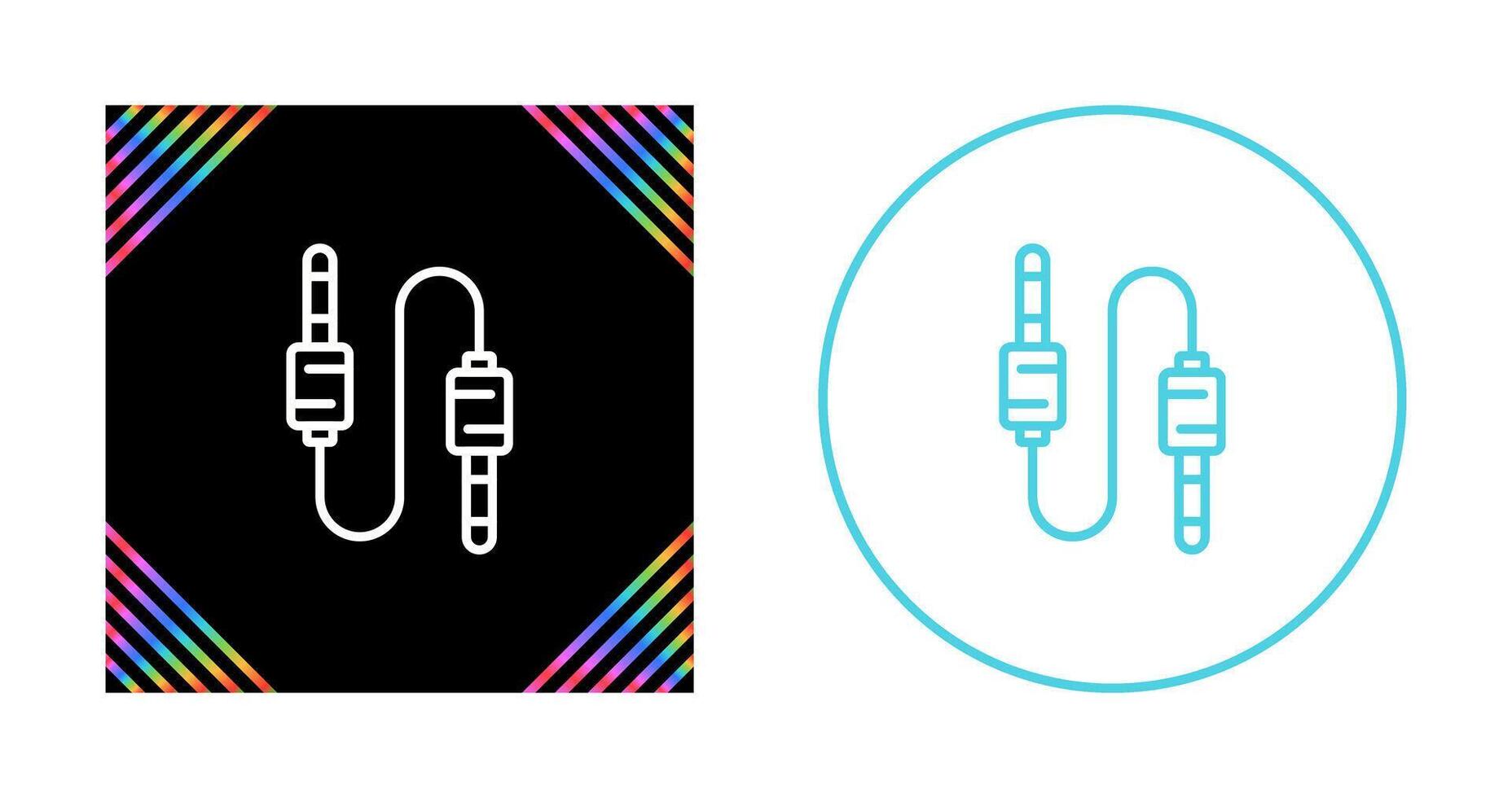 Audio Cable Vector Icon