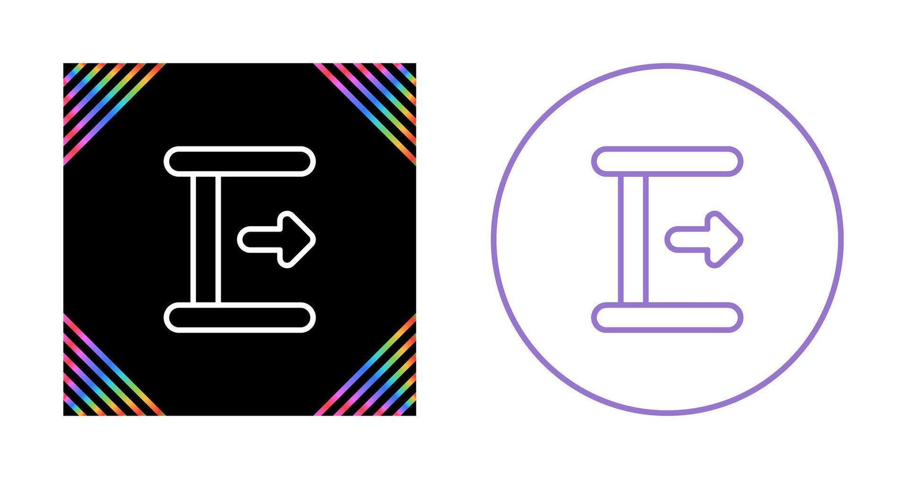 Slide Rule Vector Icon