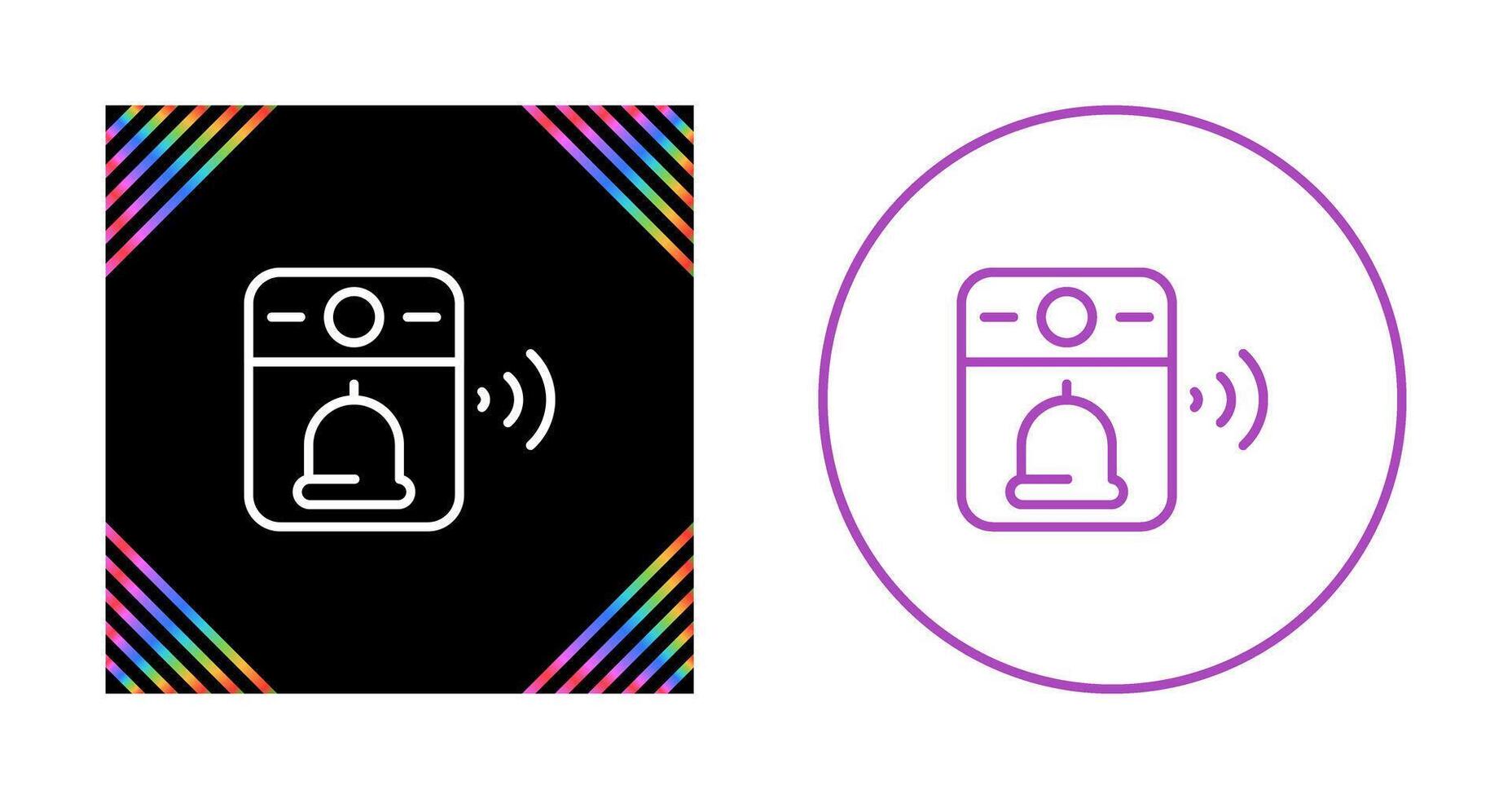 Video Doorbell Vector Icon