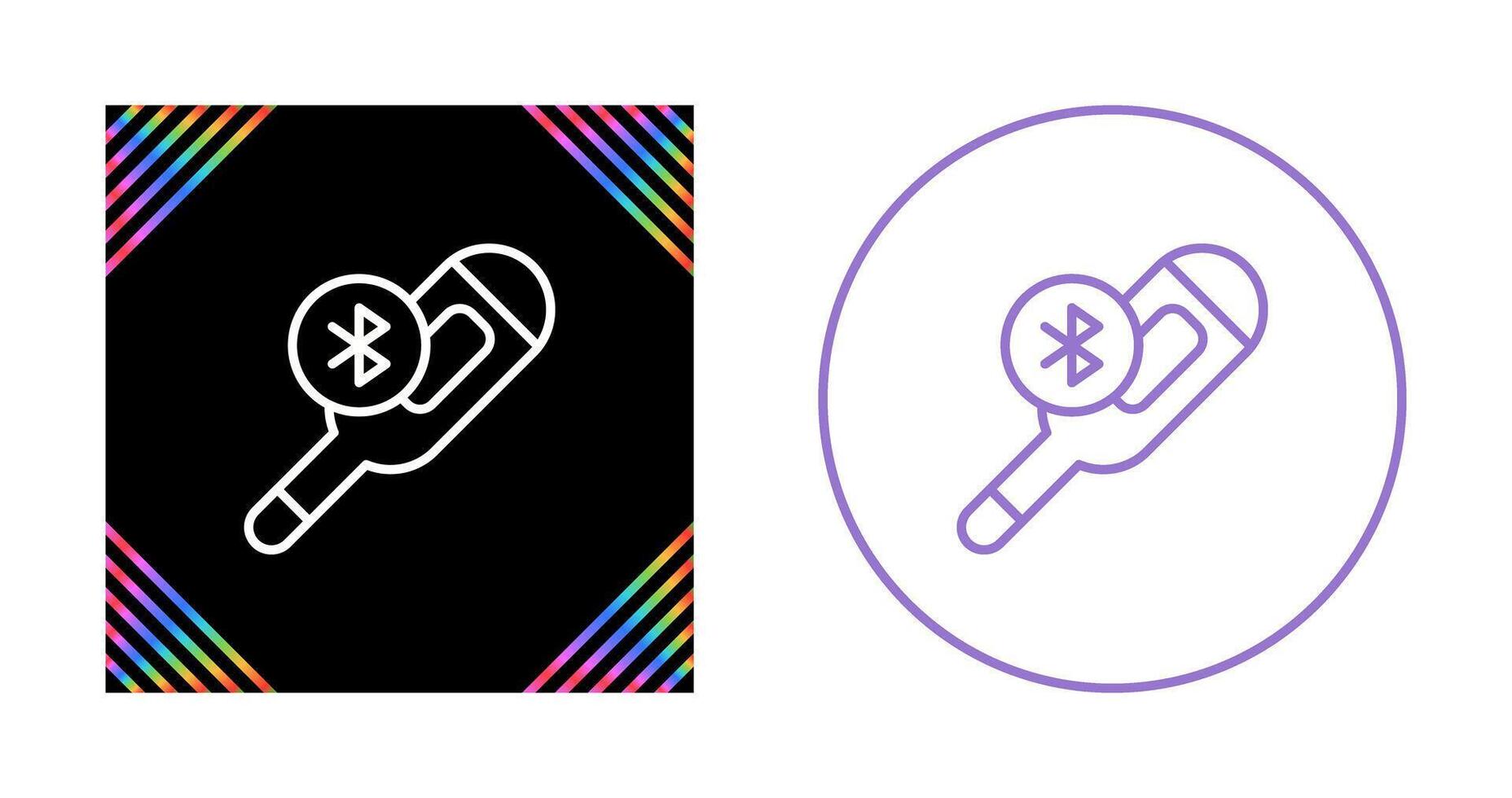 Bluetooth Thermometer Vector Icon