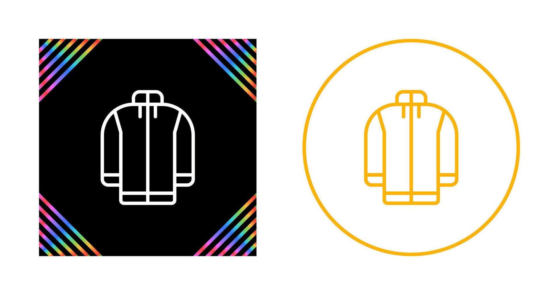 Fleece jacket Vector Icon