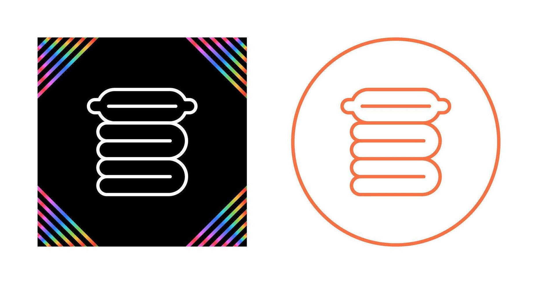 Compact blanket Vector Icon