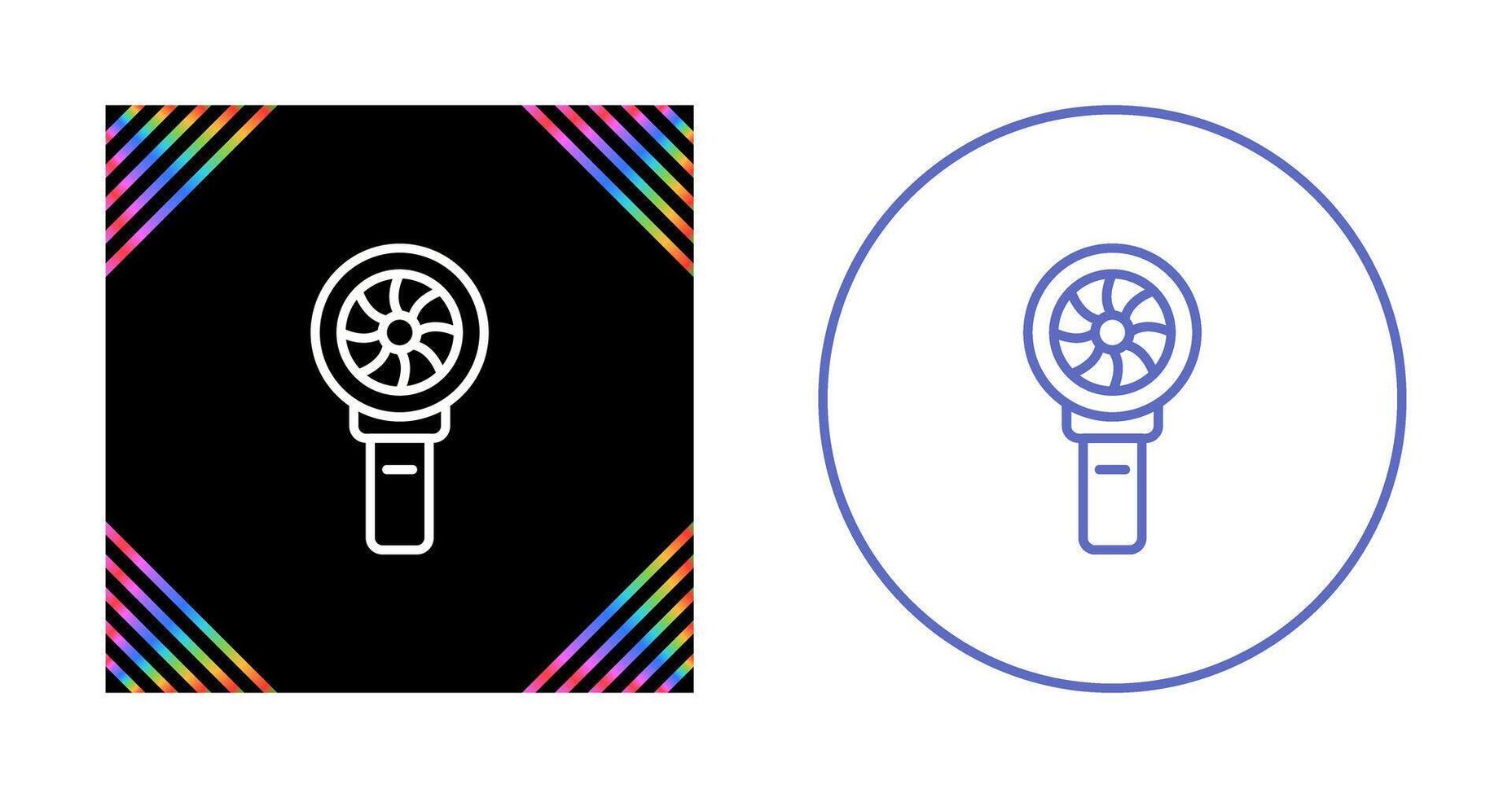 Portable fan Vector Icon