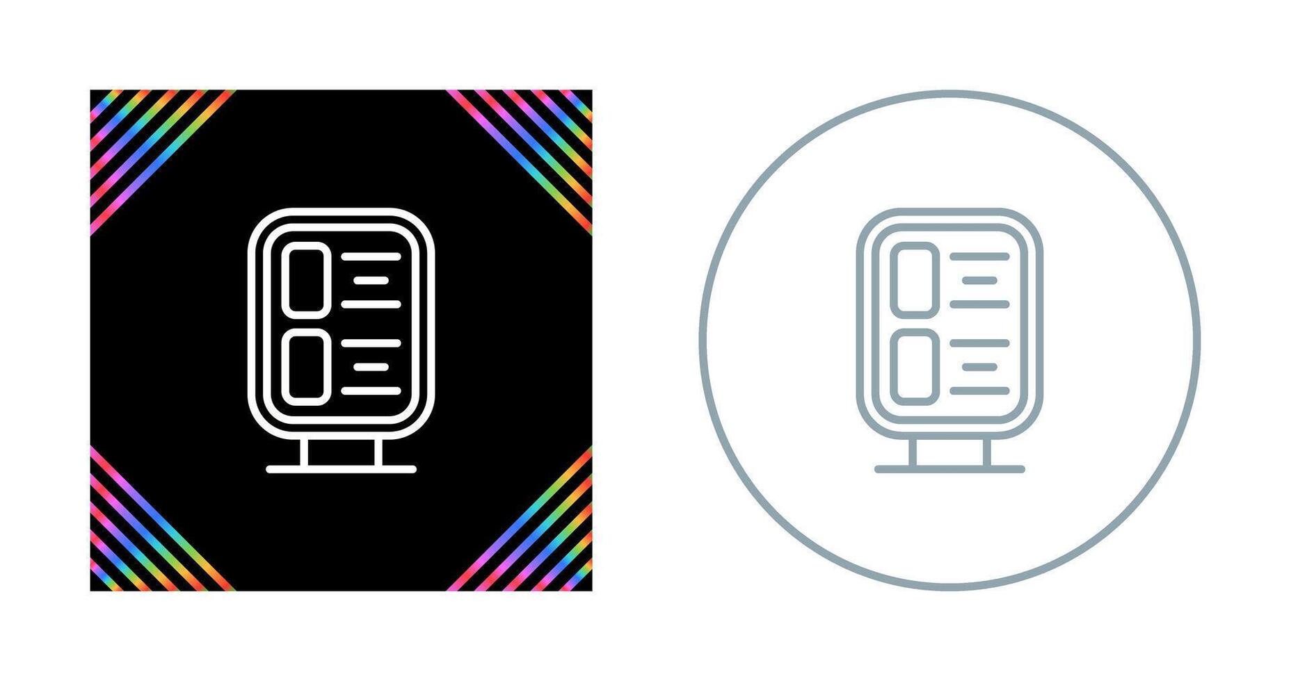 Digital Signage Vector Icon