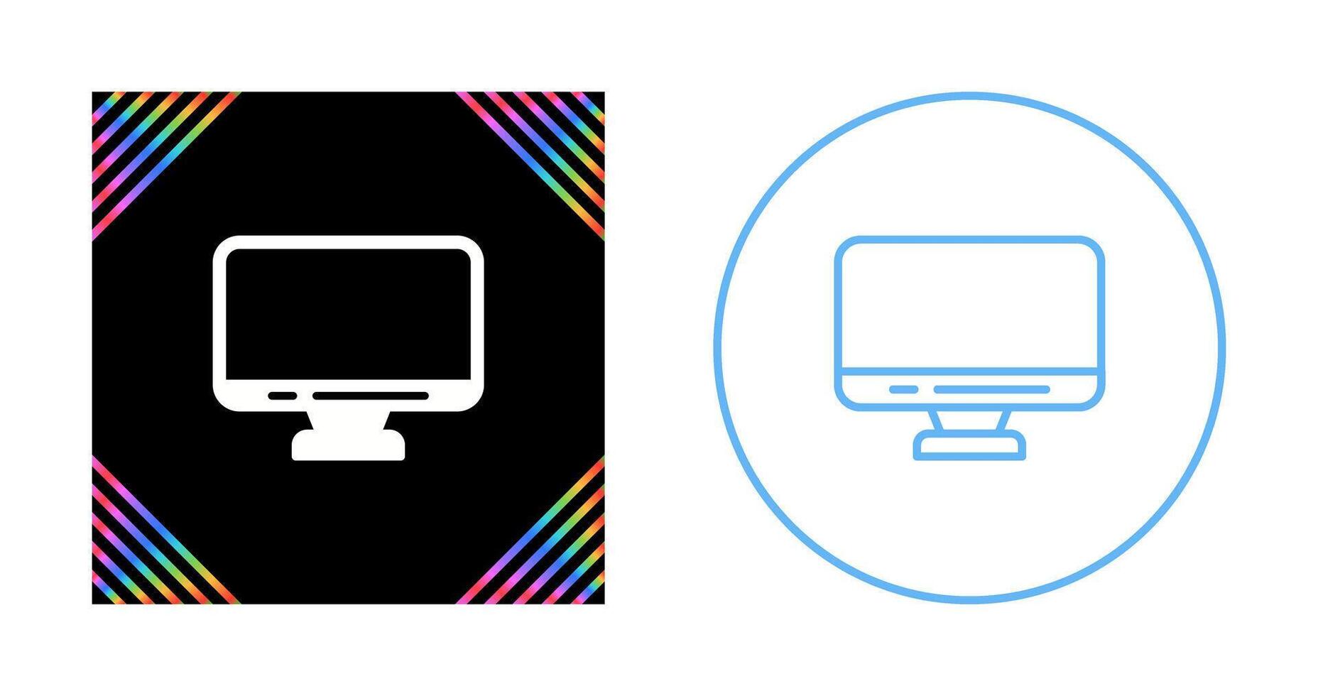 Monitor Vector Icon