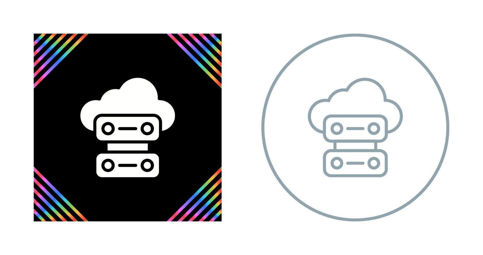 Data Center Vector Icon