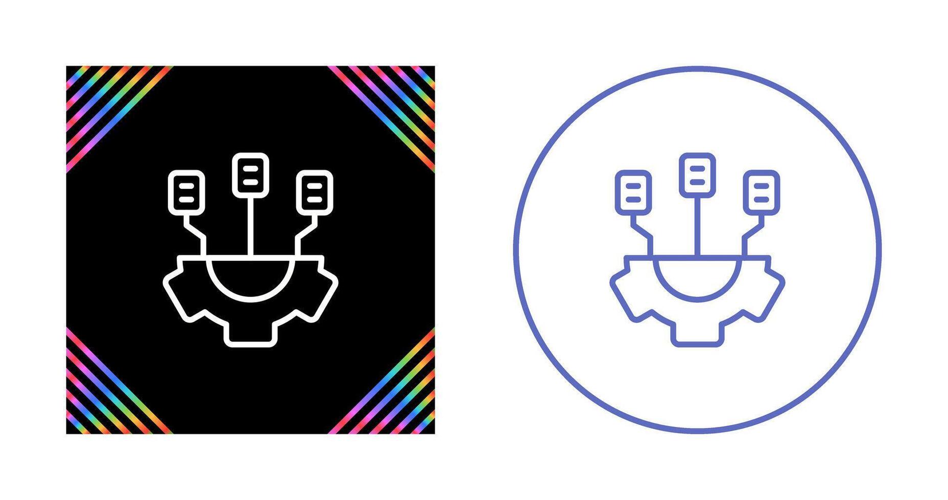Infrastructure as a Service Vector Icon