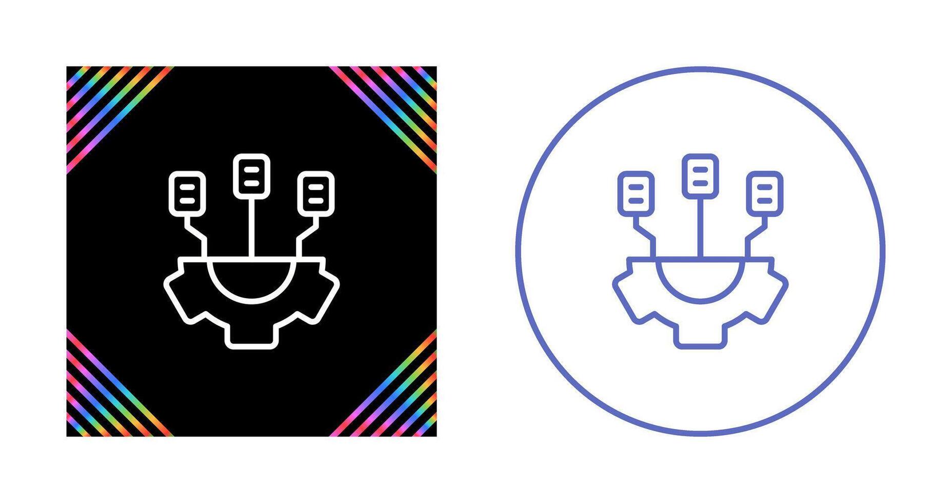 Infrastructure as a Service Vector Icon