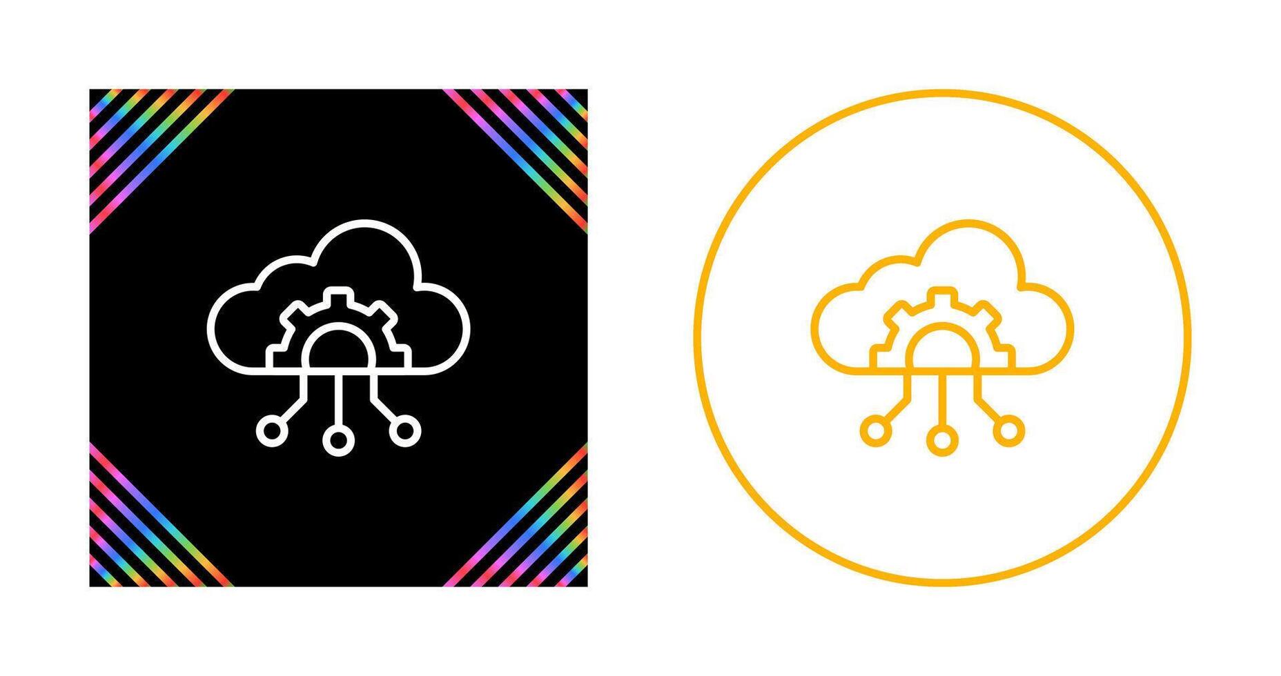 Cloud Governance Vector Icon