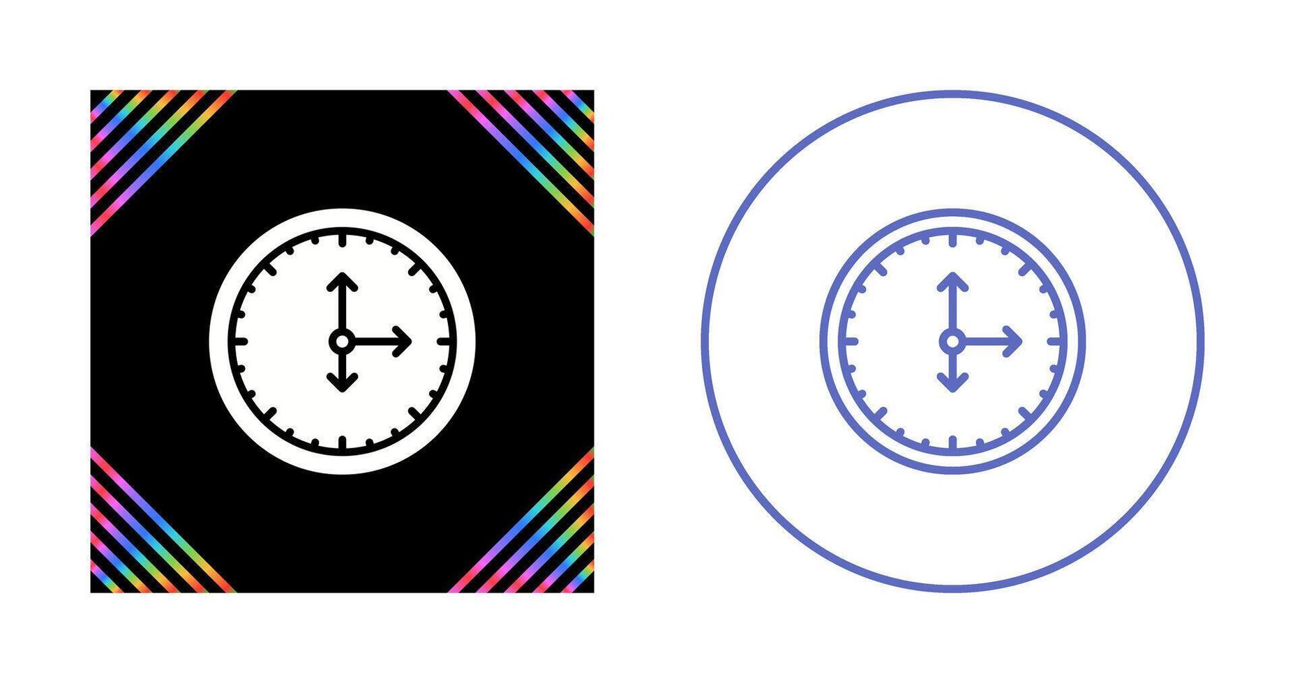 Clock Vector Icon