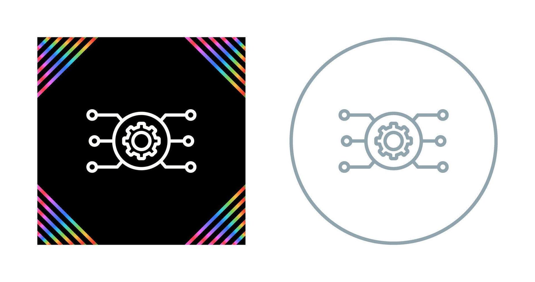 Network Configuration Vector Icon