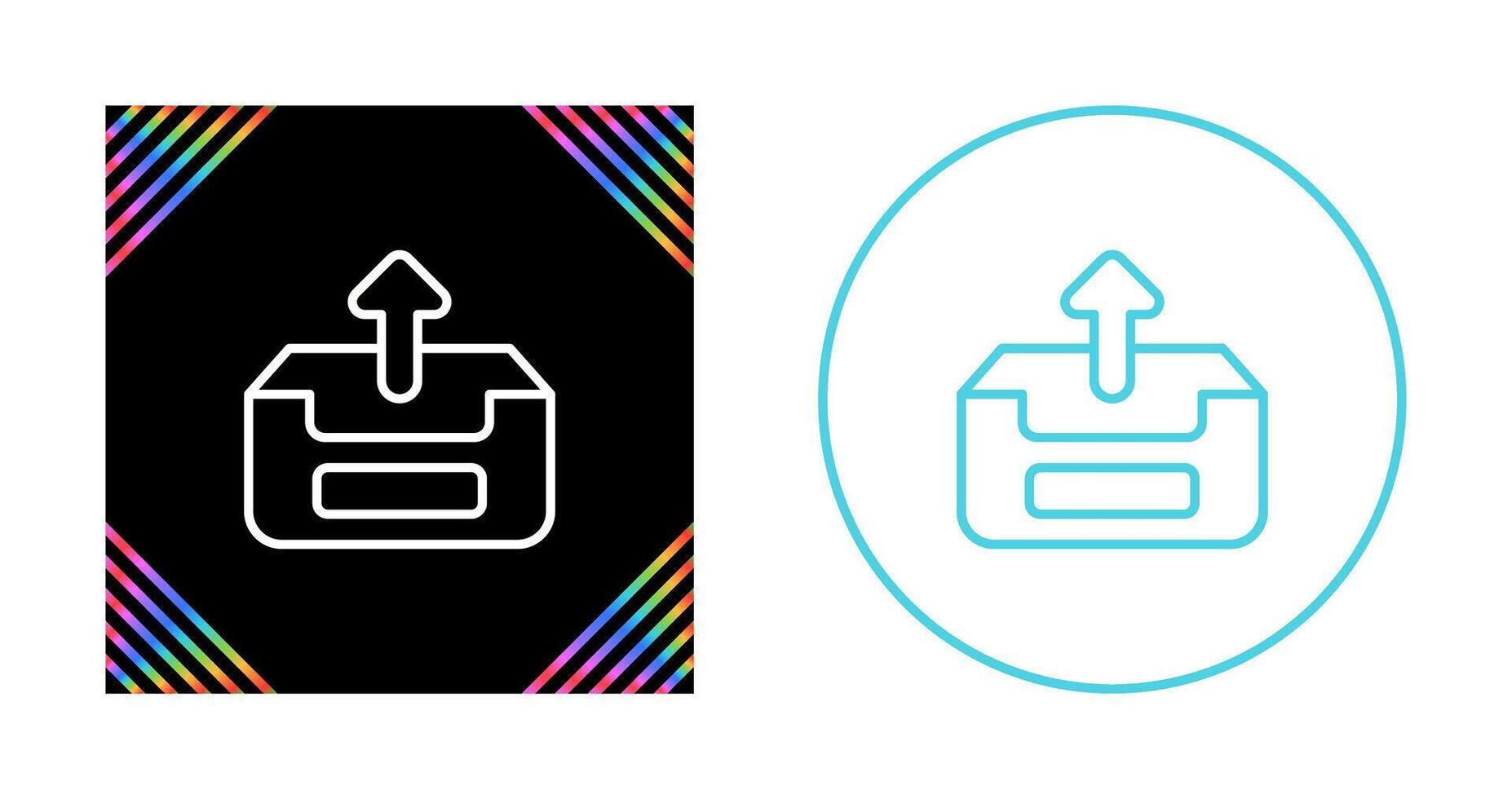 Outbox Vector Icon