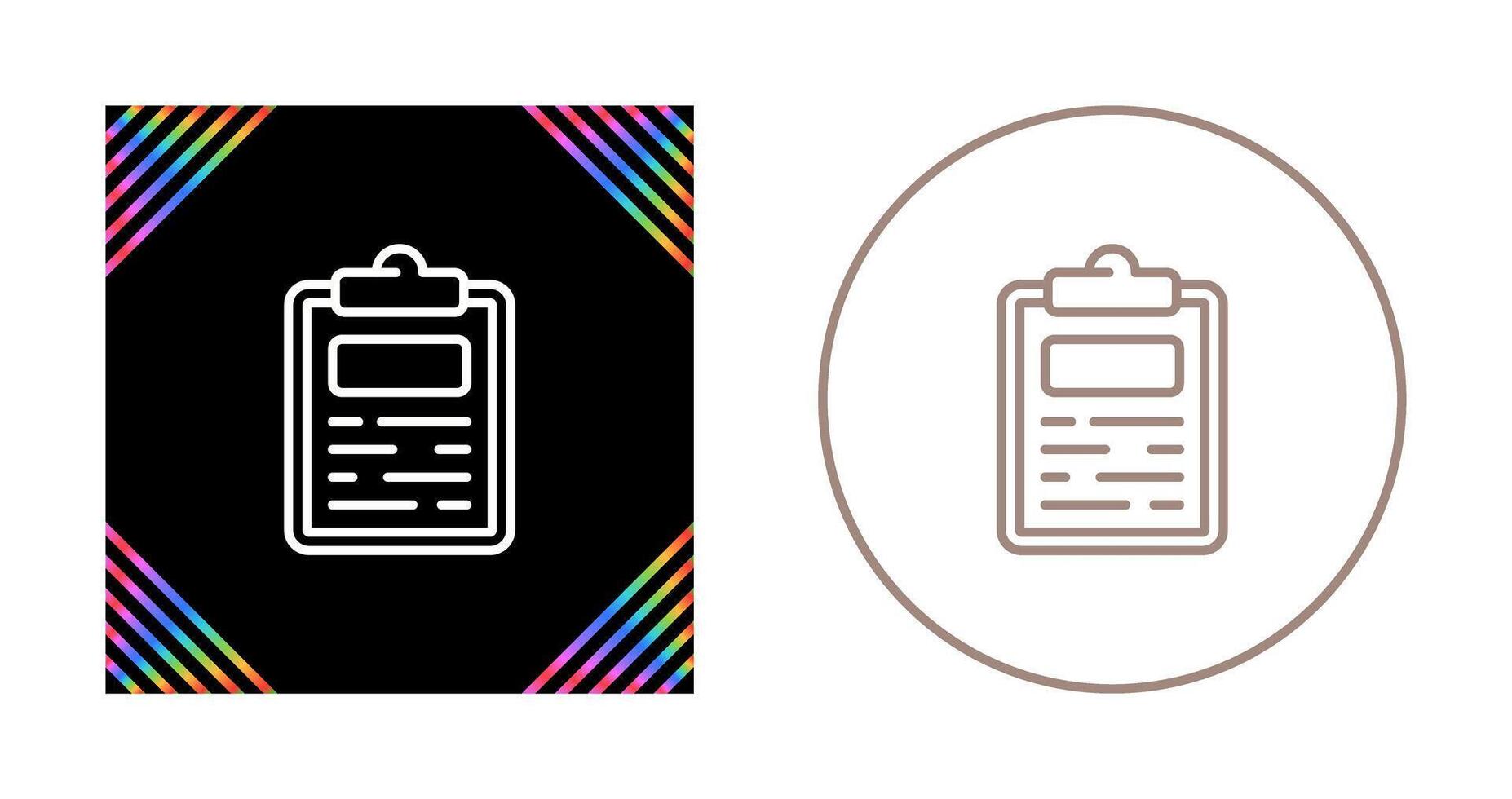 Clipboard Vector Icon