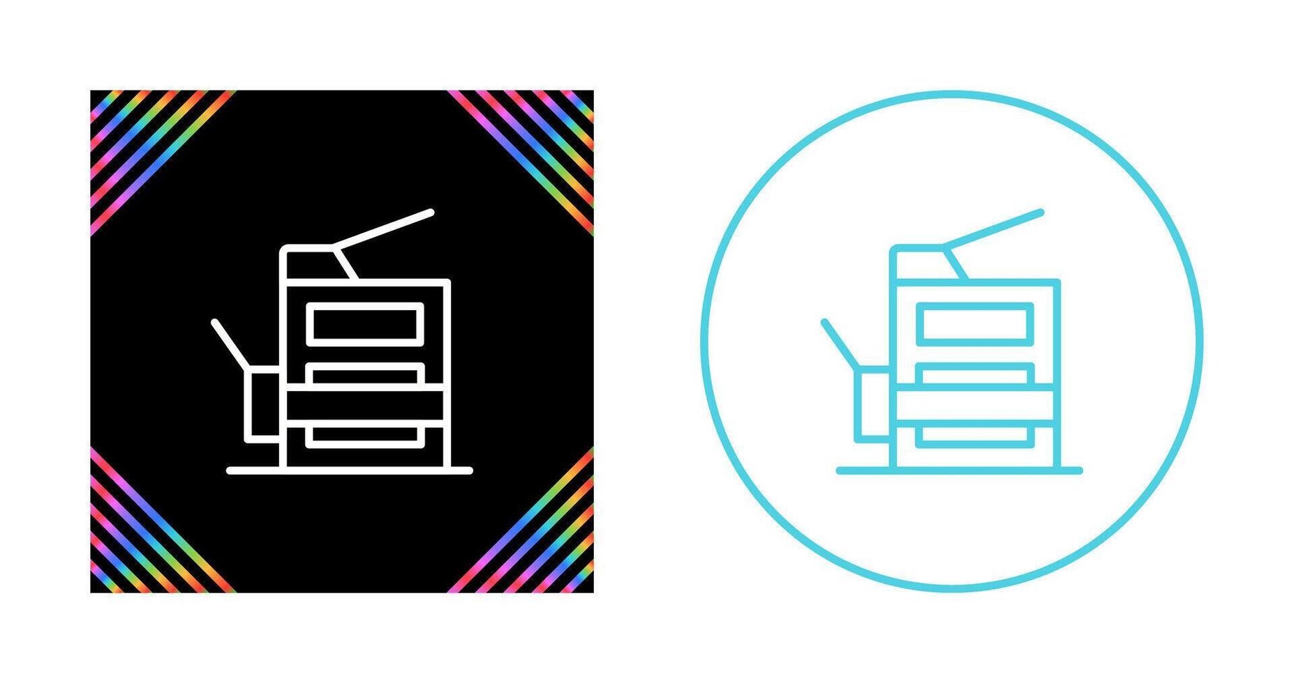 Copy Machine Vector Icon