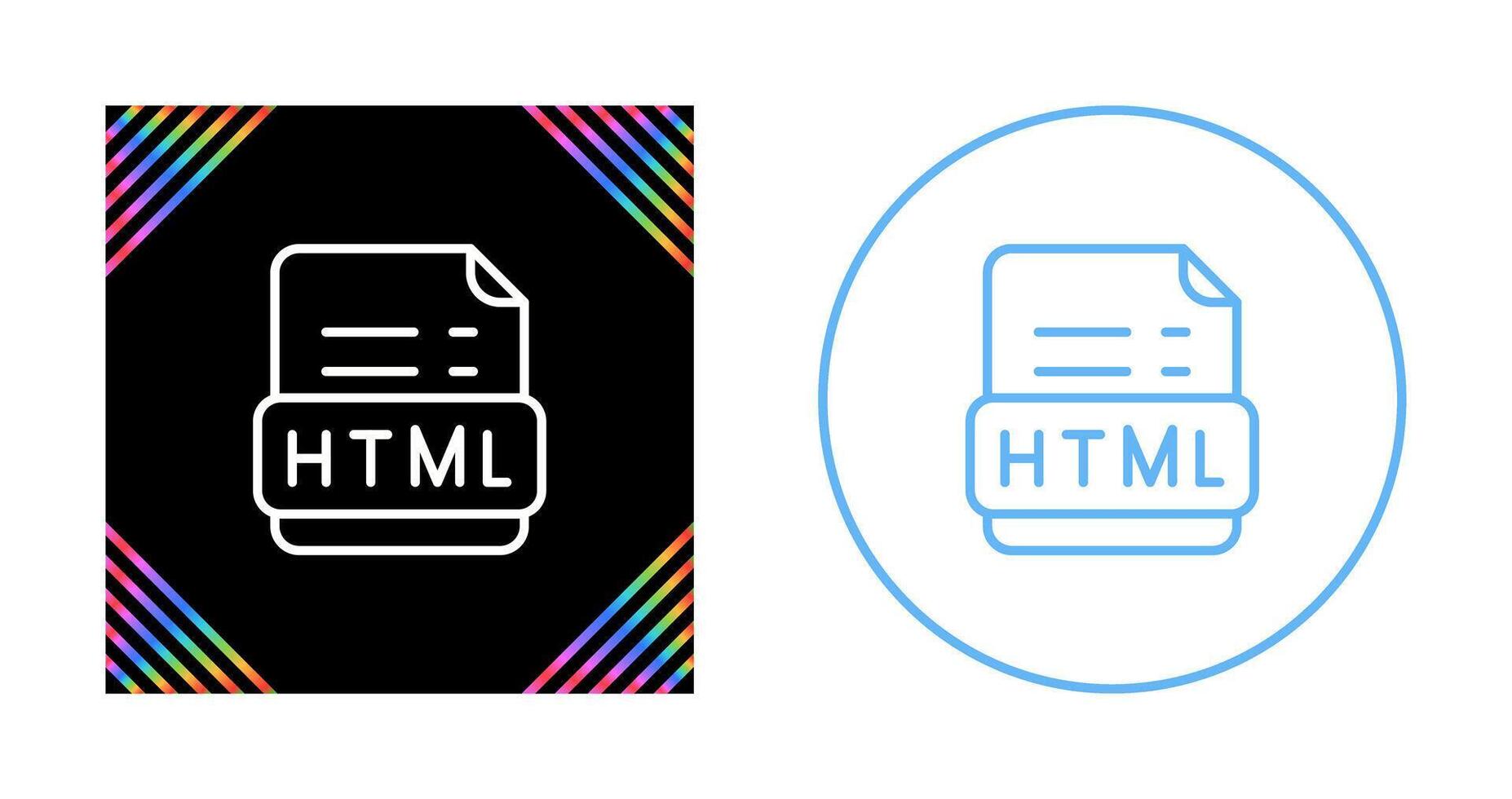 Html Vector Icon