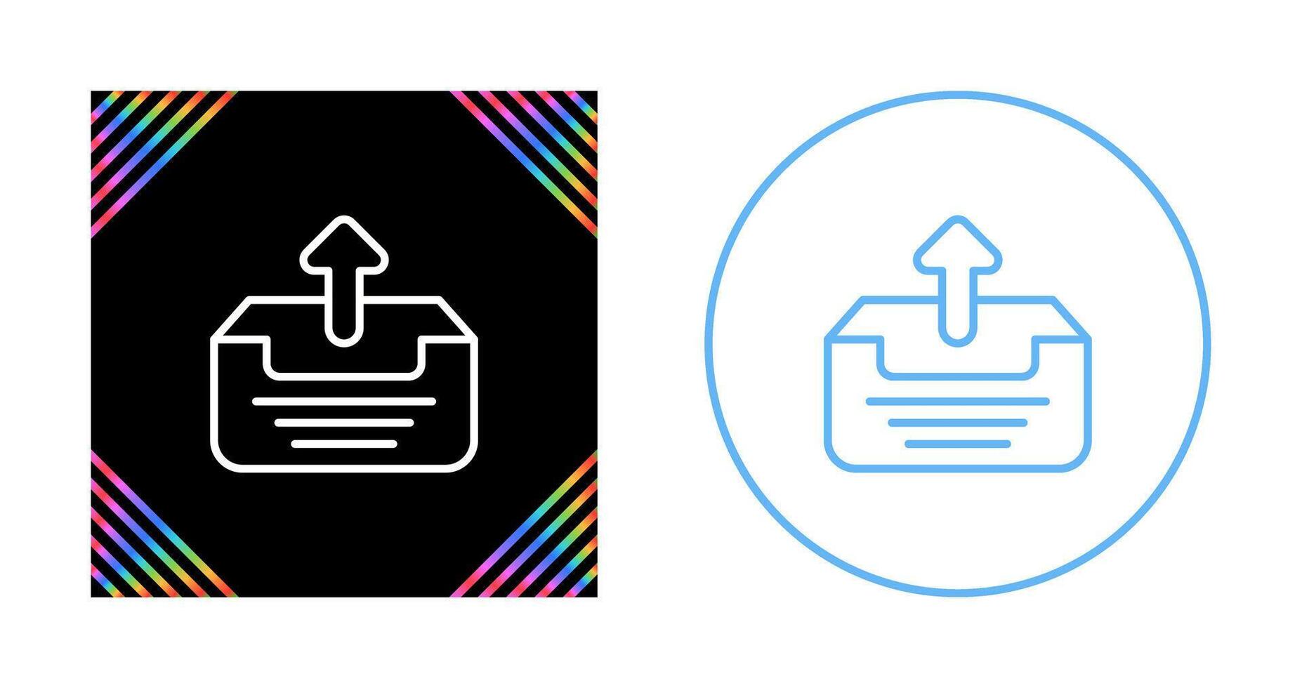 Outbox Vector Icon