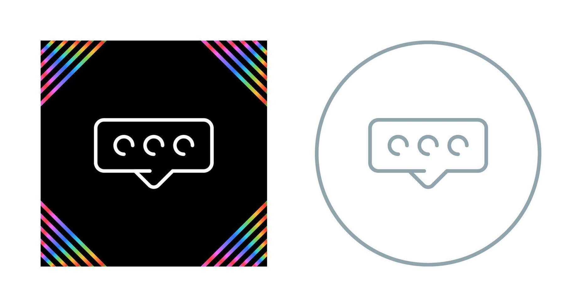 Comment Alt Vector Icon