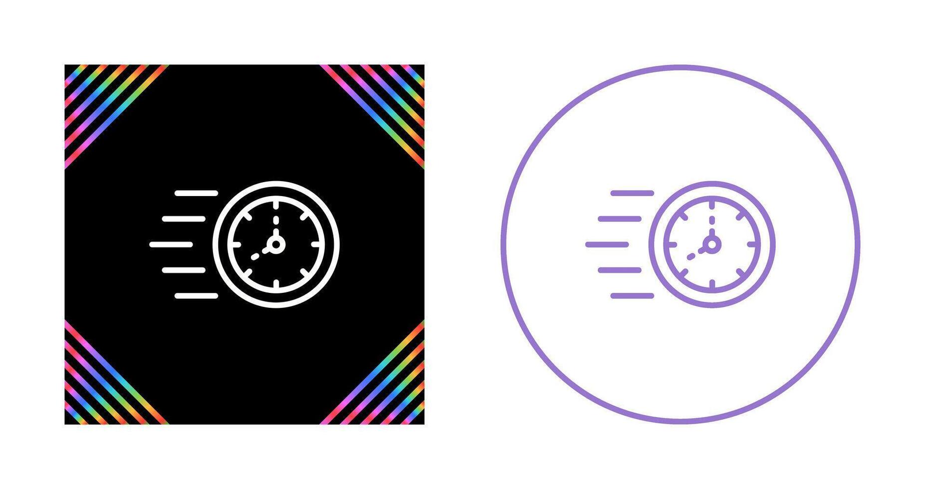 Time Fast Vector Icon