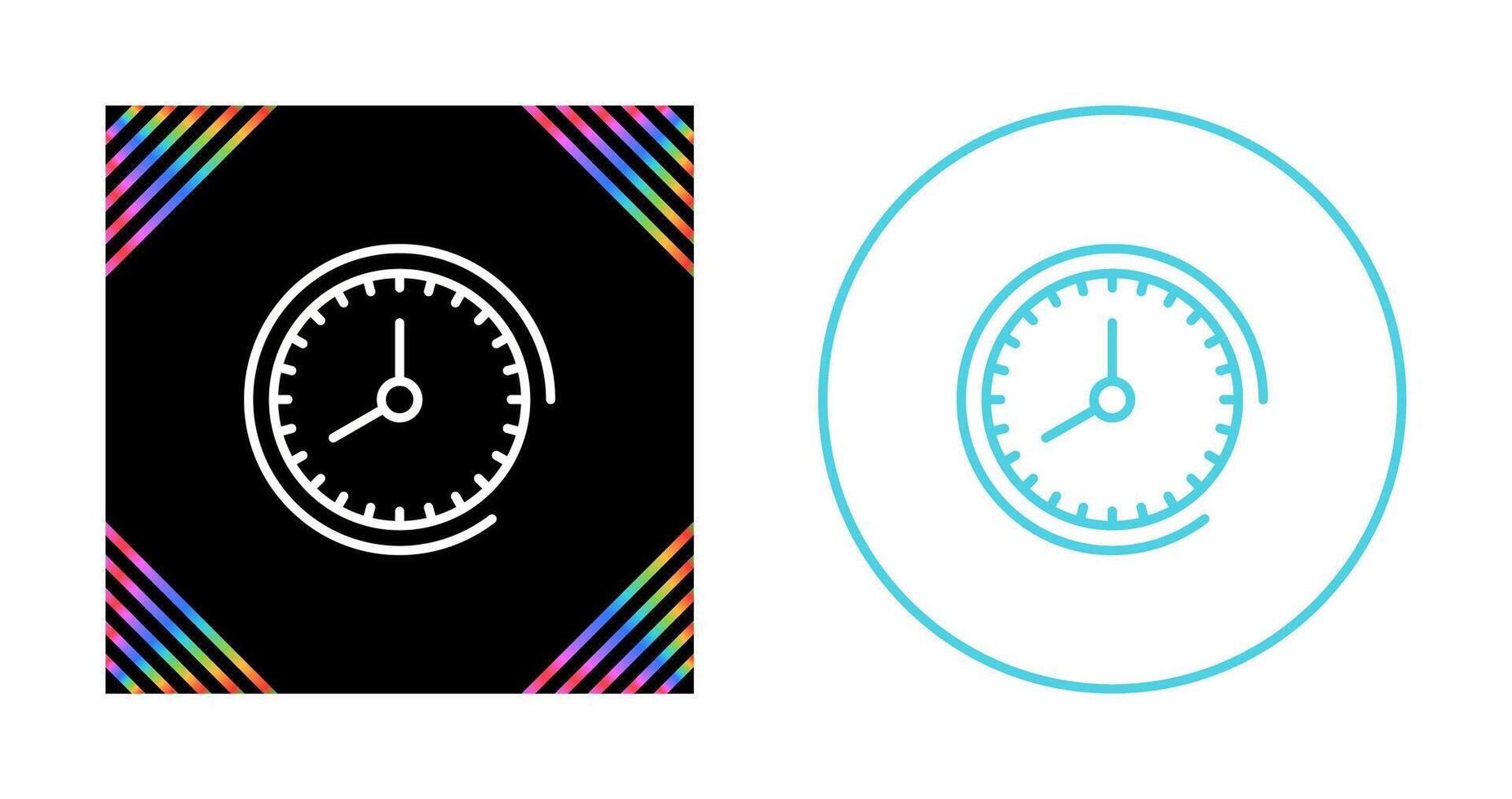 Clock Vector Icon