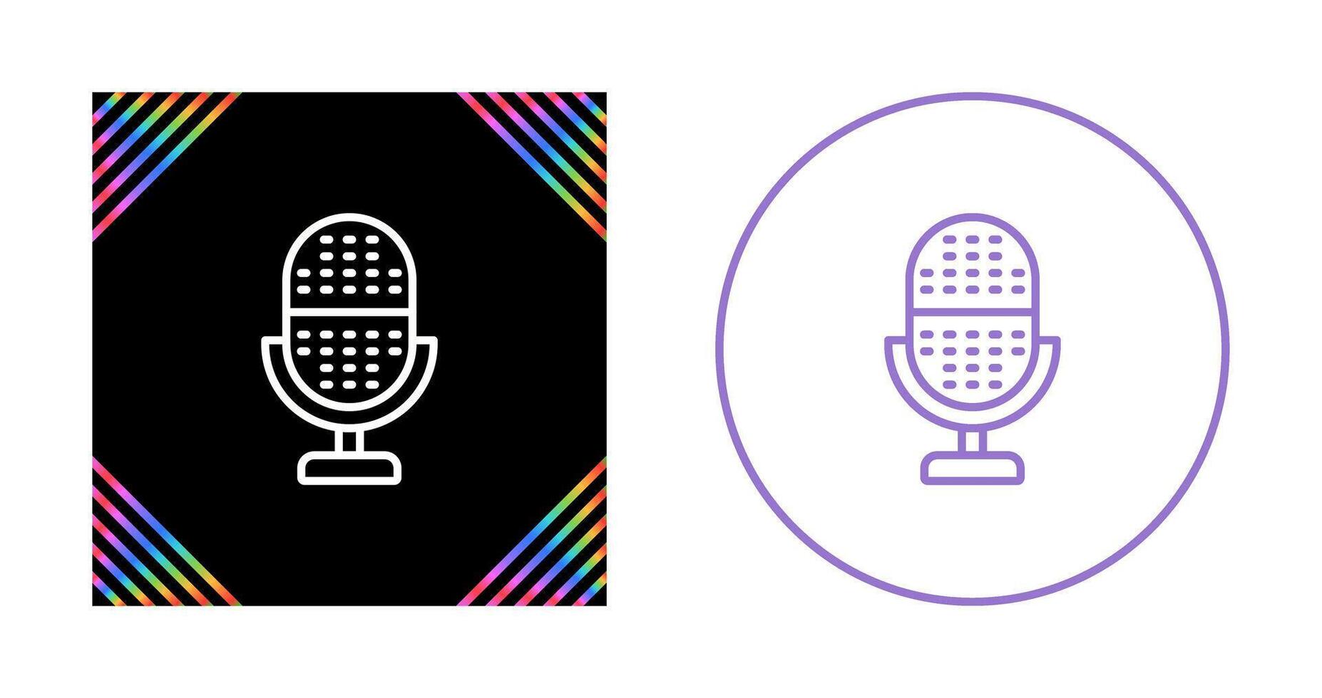 Microphone Vector Icon