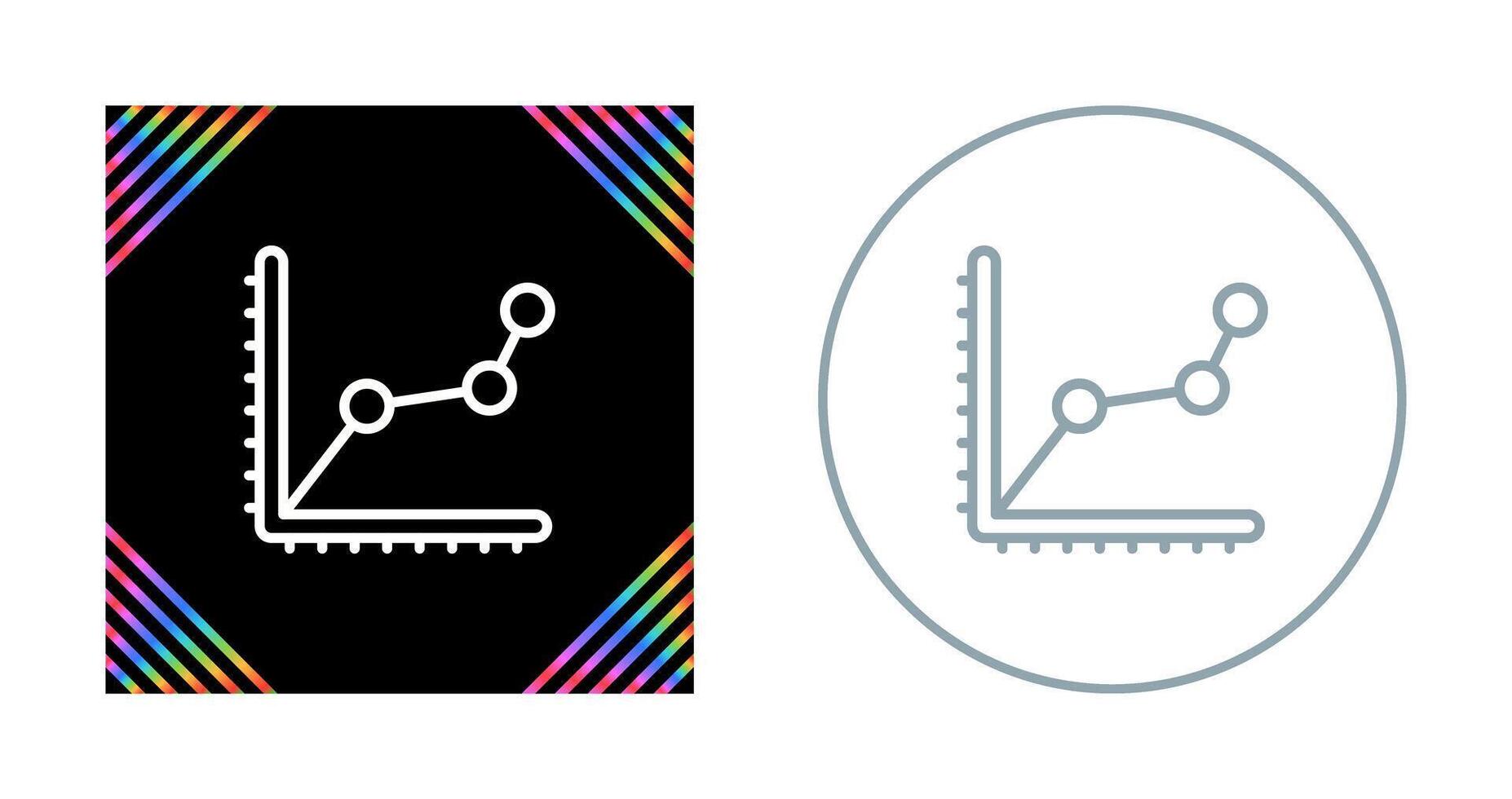 Line Chart Vector Icon