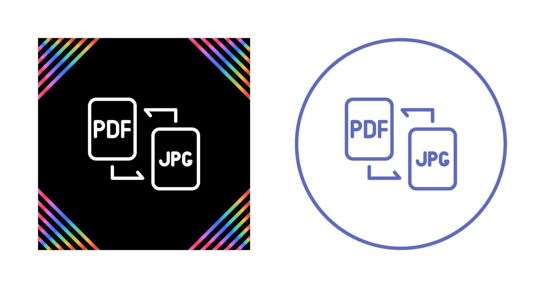 Document Conversion Vector Icon