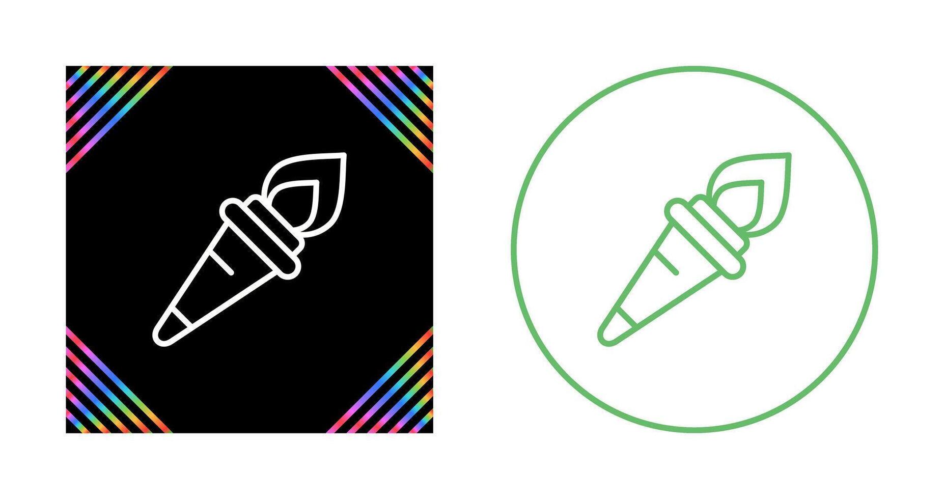 Torch Vector Icon