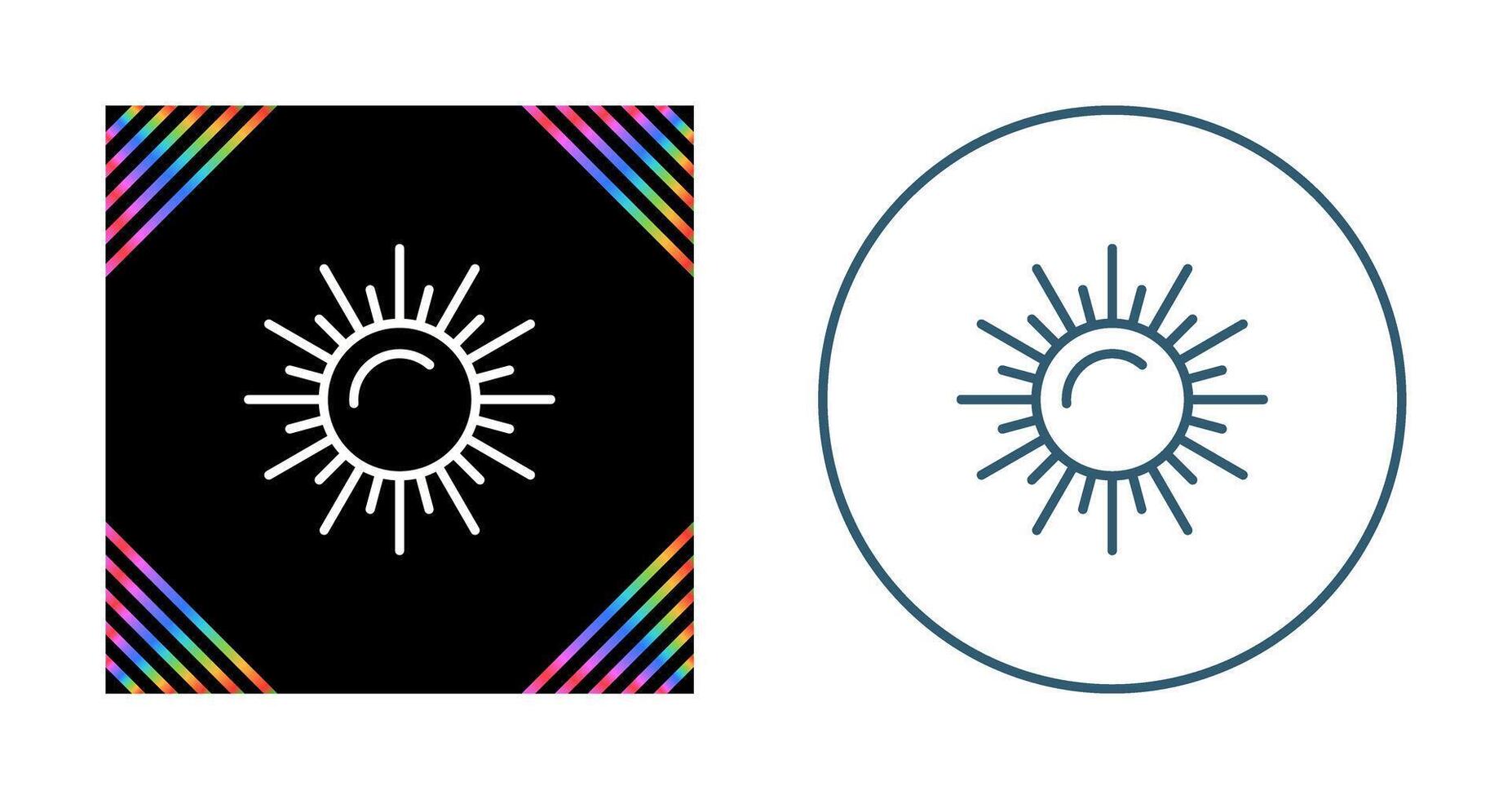 Sun Vector Icon