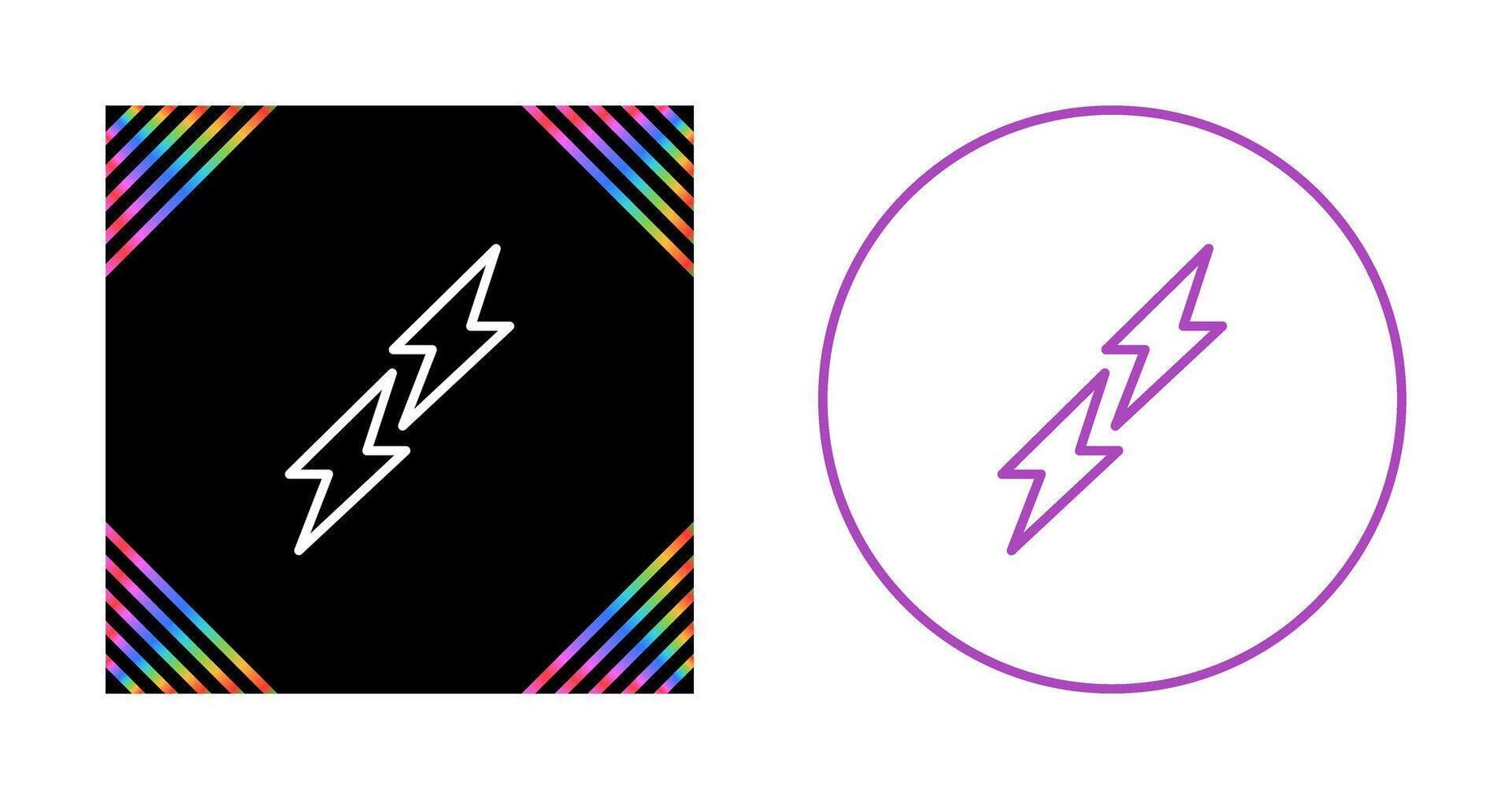 Lightning Vector Icon