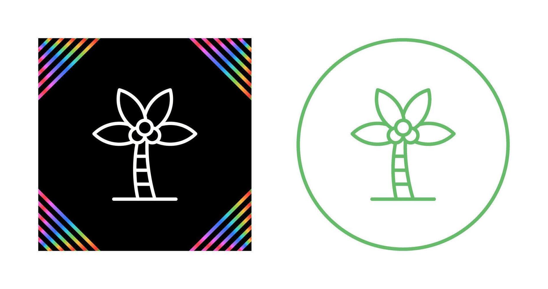 Palm tree Vector Icon